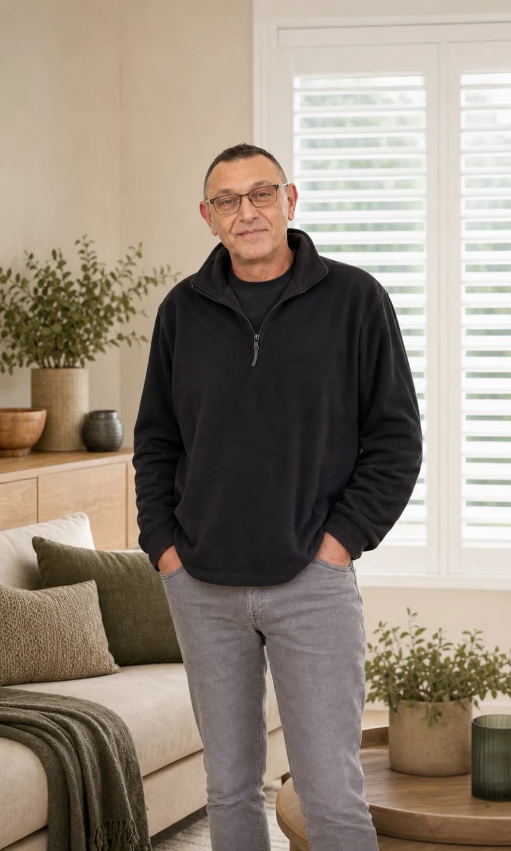 Kenny, co-founder of Shutters U Fit